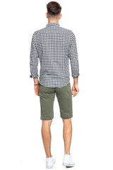 Szorty Mustang Chicago Short Dusky Green 1006815 6287