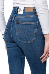 Spodnie Damskie Lee Ivy Super Skinny High Mid De Niro L32EDTQQ 112107382