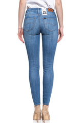 Damskie Spodnie Lee Scarlett High Blue L526PFYO 112111798