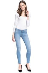 Damskie Spodnie Lee Scarlett Skinny Light Florin L526MOHR 112111767