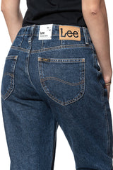 SPODNIE DAMSKIE LEE TAILORED MOM DARK WORN L31IRDEP 112107151