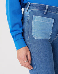 Spodnie Damskie Wrangler Flare Dancing Queen W233ZU312 112127862