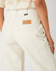 SPODNIE DAMSKIE WRANGLER PAINTER JEAN NATURAL W24VNC357 112141258