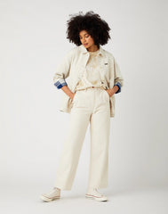 SPODNIE DAMSKIE WRANGLER PAINTER JEAN NATURAL W24VNC357 112141258