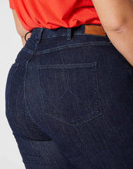 Spodnie Damskie Wrangler Straight Plus Summer Rinse W24TWX12F 112127976