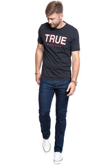 Męskie Spodnie Jeansowe Mustang Washington Denim Blue 1007640 5000 900