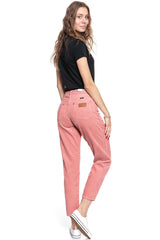 SPODNIE WRANGLER DAMSKIE MOM JEANS BRAND APRICOT W246UPP06 112127945