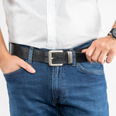 Tom Tailor Męski Pasek Skórzany Klasyczny Skóra Tg1008r15/791 40mm Gürtel Black