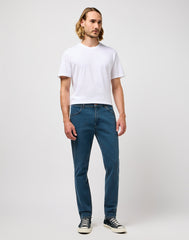 Wrangelr Larston Męskie Spodnie Jeansowe Jeansy Dżinsy Stormy Wash 112360394 W18s017437