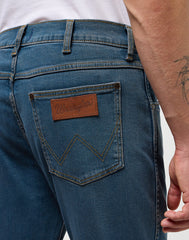 Wrangelr Larston Męskie Spodnie Jeansowe Jeansy Dżinsy Stormy Wash 112360394 W18s017437