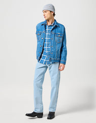 Czapka Zimowa Męska Wrangler Sign Off Beanie Pearl Blue 112356871 W0M9007566