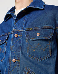WRANGLER 124MJ FAR MĘSKA KURTKA JEANSOWA JEANS FAR AWAY 112341043 W4MJ007106