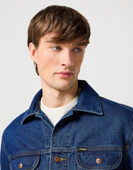 WRANGLER 124MJ FAR MĘSKA KURTKA JEANSOWA JEANS FAR AWAY 112341043 W4MJ007106