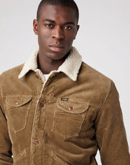 Męska Kurtka Przejściowa Wrangler 124mj  Sherpa Sztruksowa W4MS88455 112320903