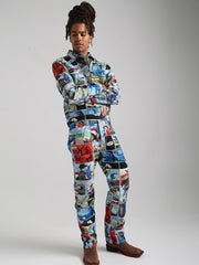 Męskie Spodnie Jeansowe Wrangler 13MWZ Comic Book W13ZBC18M 112325285