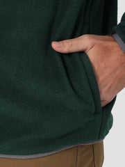 Wrangler Adams Fleece Full Zip Męska Bluza Rozpinana Polarpine WA6DHCG50 112324327