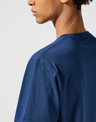 Męska Koszulka T-Shirt Wrangler Americana Tee Navy 112357448 W70P017358