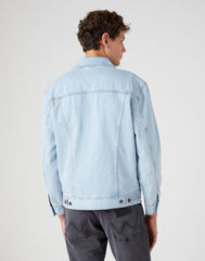 Wrangler Anti Fit Jacket Męska Kurtka Jeansowa Jeans Baby Blue W45973Y94 112330848