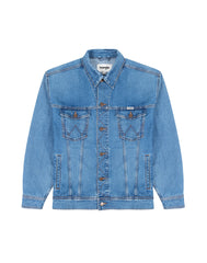 WRANGLER ANTI FIT JACKET MĘSKA KURTKA JEANSOWA JEANS BLUE EYES W459DNY96 112331171