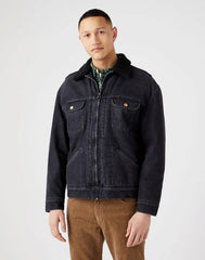 WRANGLER ANTI FIT SHERPA MĘSKA KURTKA JEANSOWA ONE CHANCE W4727029P 112321160