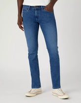 Wrangler Bryson Męskie Spodnie Jeansowe Cool Shade W14XYLZ88 112330685