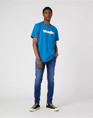 Spodnie Jeansowe Męskie Wrangler Bryson Blue Crush W14XCSZ50