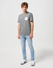 Wrangler Męskie Spodnie Jeansowe Bryson Whisper Blue 112350859 W14X017967