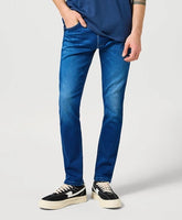 Wrangler Męskie Spodnie Jeansowe Bryson Blue Jam 112356814 W14X008801