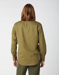 WRANGLER CASEY JONES SHIRT LONE TREE GREEN W561TMG38 112141392