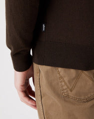 Męski Sweter Klasyczny Wrangler Crewneck Knit Delicioso W8A02PH38 112321349