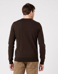 Męski Sweter Klasyczny Wrangler Crewneck Knit Delicioso W8A02PH38 112321349