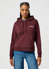 Damska Bluza Wrangler Regular Hoodie Dahlia 112356460 W6S4018506