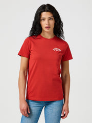 Damska Koszulka T-shirt Wrangler Graphic Tee Ketchup 112356431