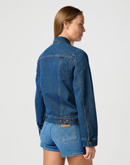 Damska Kurtka Jeansowa Wrangler Heritage Jacket Golden Blue 112362331