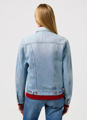 Wrangler Damska Kurtka Jensowa Heritage Jacket Mid Stone 112350343 W41F016321