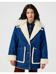 Damska Kurtka Jensowa Wrangler Coat Unworn 112356499 W41X008632