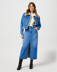 Damska Kurtka Wrangler Sherpa Jacket Once Loved 112356629 W41N017501