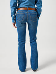 Damski Pasek Wrangler Big Buckle Belt Cognac 112358074