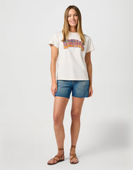 Damskie Spodenki Jeansowe Wrangler Cowboy Short 3 Inch Sierra 112362697