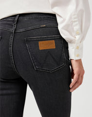 Damskie Spodnie Jeansowe Dzwony Wrangler Fierce Flare Constellation 112362622