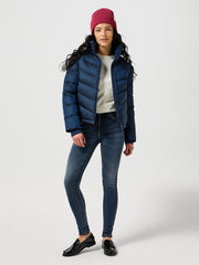 Damskie Spodnie Jeansowe Wrangler High Skinny Harmony Blues 112355900