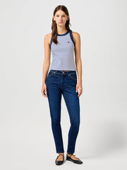 Wrangler Damskie Spodnie Jeansowe Wrangler Sienna Weathered Rinse 112362642