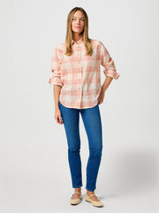 Damskie Spodnie Jeansowe Wrangler Slim Serene Storm 112362592