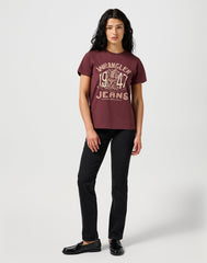 Damskie Spodnie Jeansowe Wrangler Straight Drainpipe 112356392