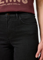 Damskie Spodnie Jeansowe Wrangler Straight Drainpipe 112356392