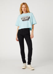 Damskie Spodnie Jeansowe Wrangler High Skinny Arachne W27HDF36T 112332390