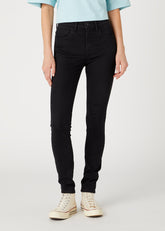 Damskie Spodnie Jeansowe Wrangler High Skinny Arachne W27HDF36T 112332390