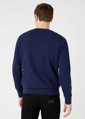 Wrangler Frame Logo SWS Męska Bluza Navy W6H1HA114 112146193