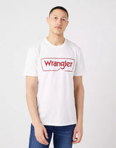 Wrangler Frame Logo Tee Męski T-Shirt Koszulka Nadruk W70JD3989 112319300