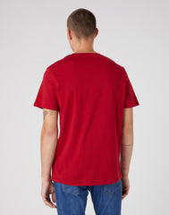 Wrangler Frame Logo Tee Męski T-Shirt Koszulka W70JD3X47 112320763